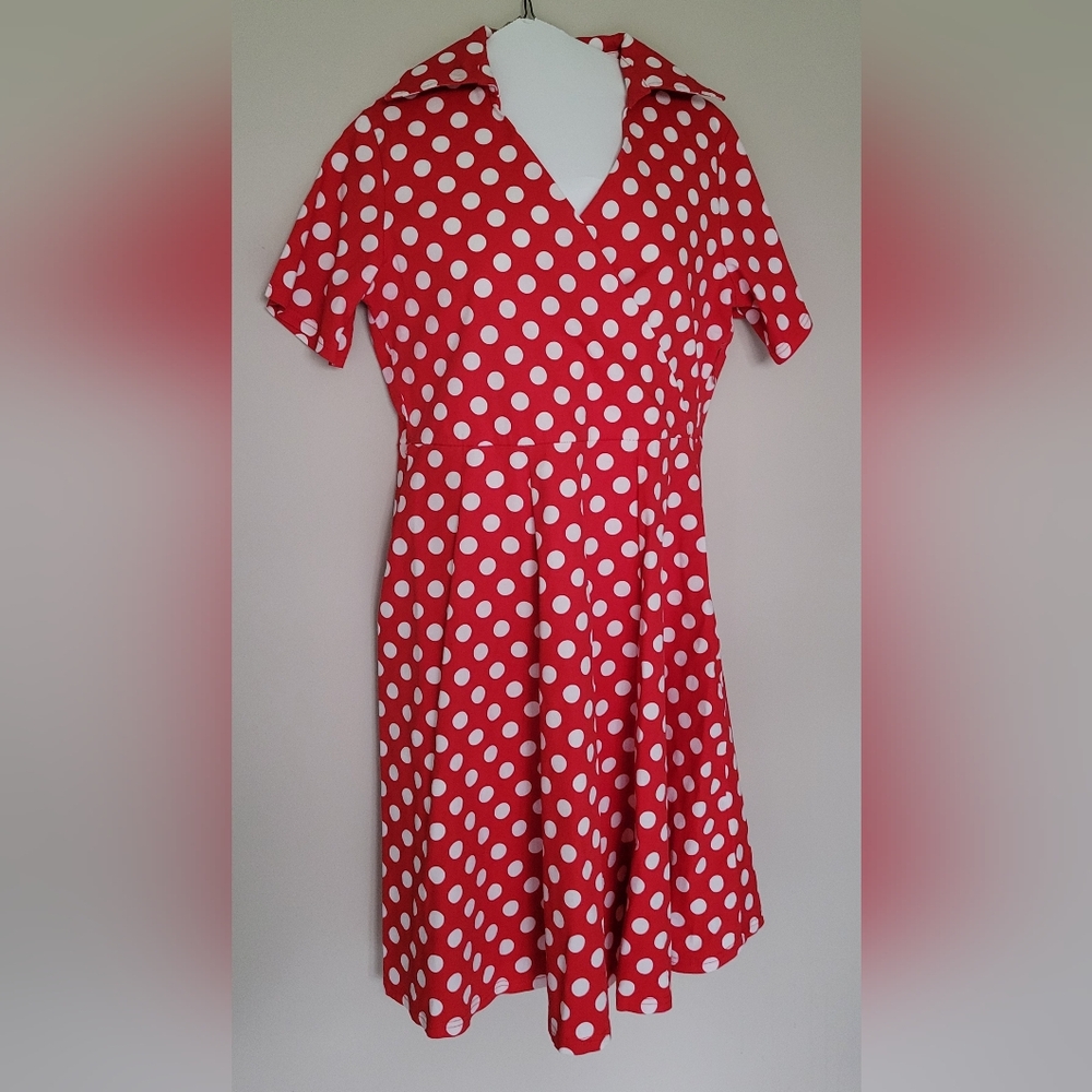 Red Polka Dot Dress